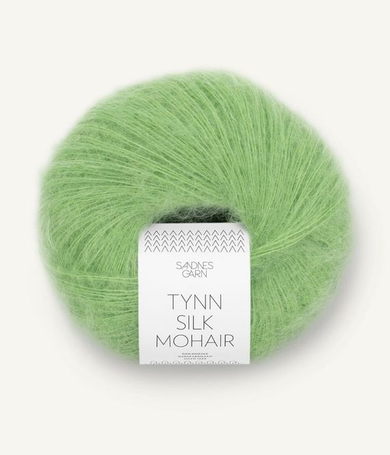 Hovedbilde 8733 Tynn Silk Mohair Spring Green