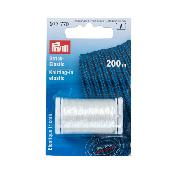 Hovedbilde Prym Strikke elastikk 200m 977770