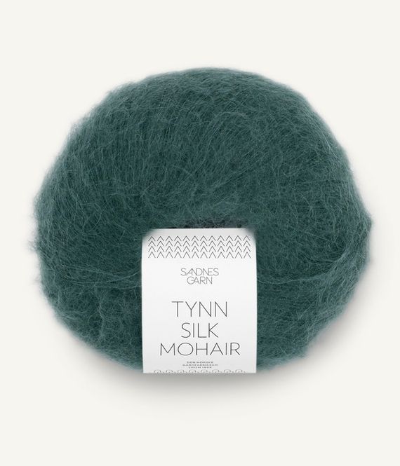 Hovedbilde 7281 Tynn Silk Mohair Dyp Petrol