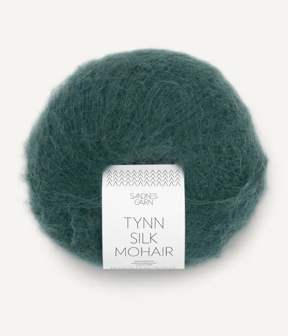 Hovedbilde 7281 Tynn Silk Mohair Dyp Petrol