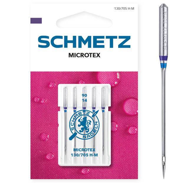 Hovedbilde (23F20) Nåler Microtex 130/705 HM 90/14 5-pakk SCHMETZ
