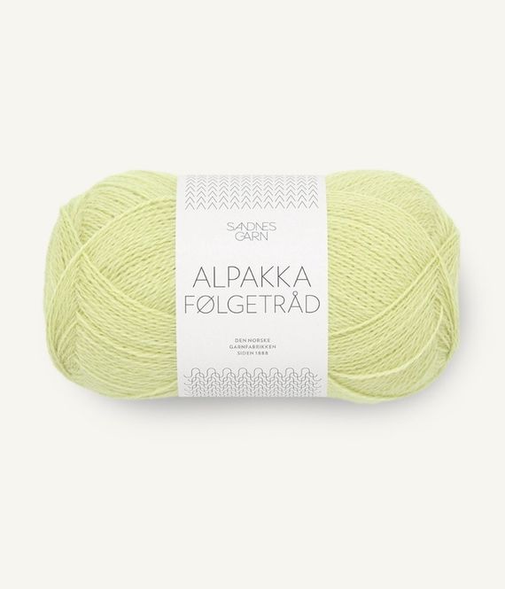Hovedbilde 9523 Alpakka Følgetråd Lime Punch