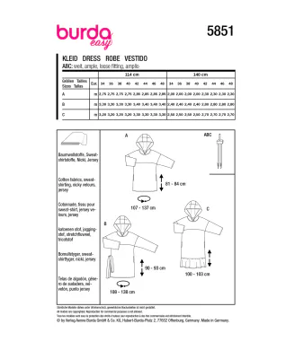 Burda 5851