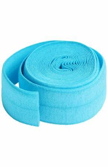 Hovedbilde By Annie Fold over elastic - Parrot Blue 214