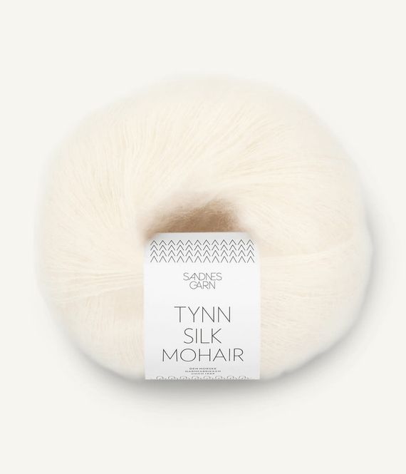 Hovedbilde 1012 Tynn Silk Mohair Natur
