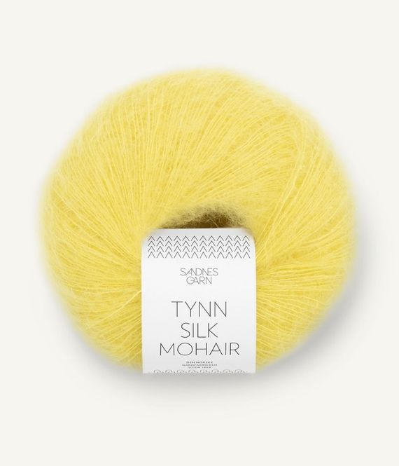Hovedbilde 9004 Tynn Silk Mohair Lemon