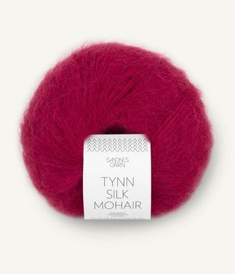 4255 Tynn Silk Mohair Rhumba Red