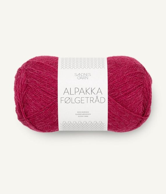 Hovedbilde 4255 Alpakka Følgetråd Rumba Red