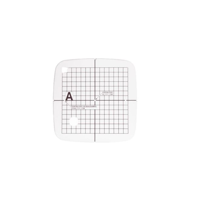 Hovedbilde (22A6) Template / sjablong til standardramme Janome MC200E