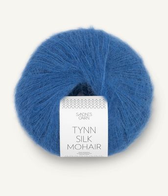 6044 Tynn Silk Mohair Regatta Blå