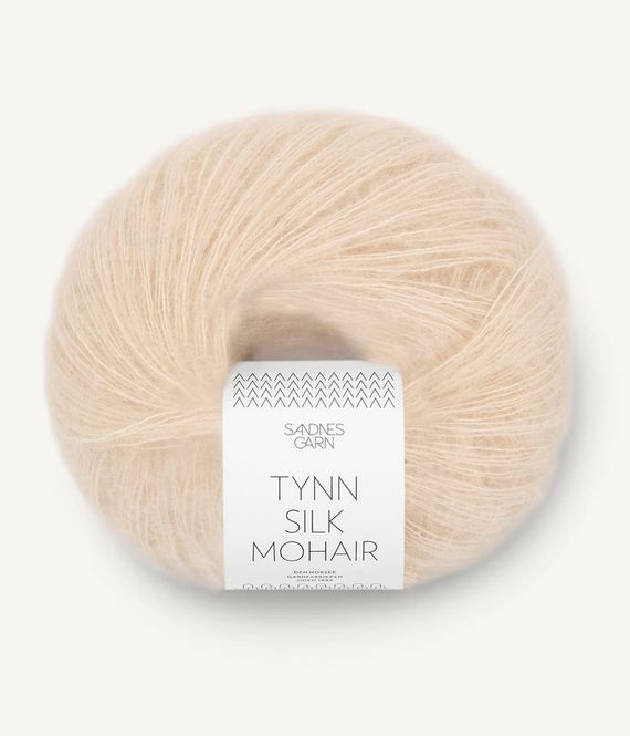 Hovedbilde 2511 Tynn silk mohair Mandel
