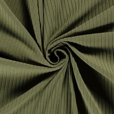 Ribbjersey bred - Forest green 18497/028