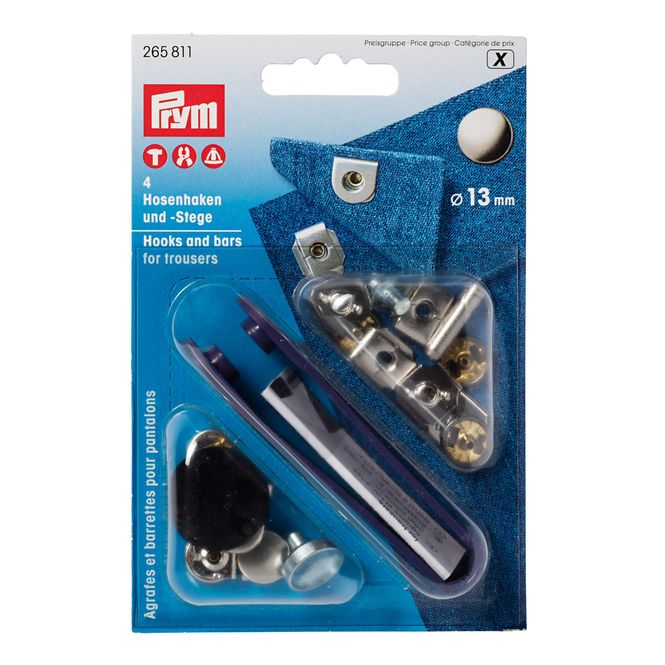 Hovedbilde Prym Buksehekter 13mm 265811