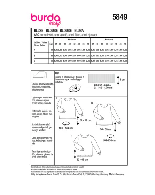 Burda 5849