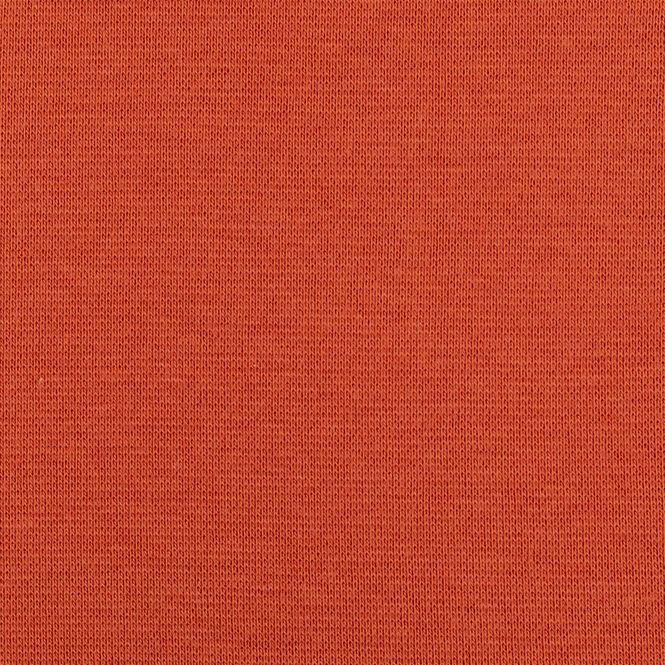 Hovedbilde Heike Rundstrikket ribb 000339 Plain - støvet oransje