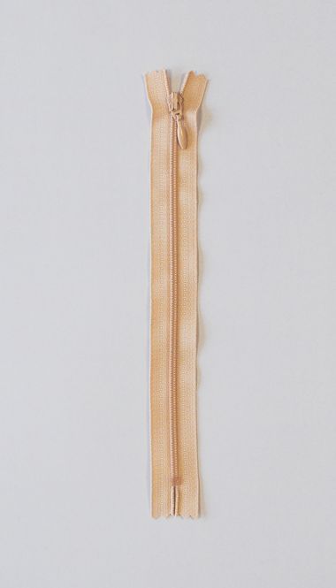 Hovedbilde Pudder rosa - 4mm fast spiral glidelås 40cm