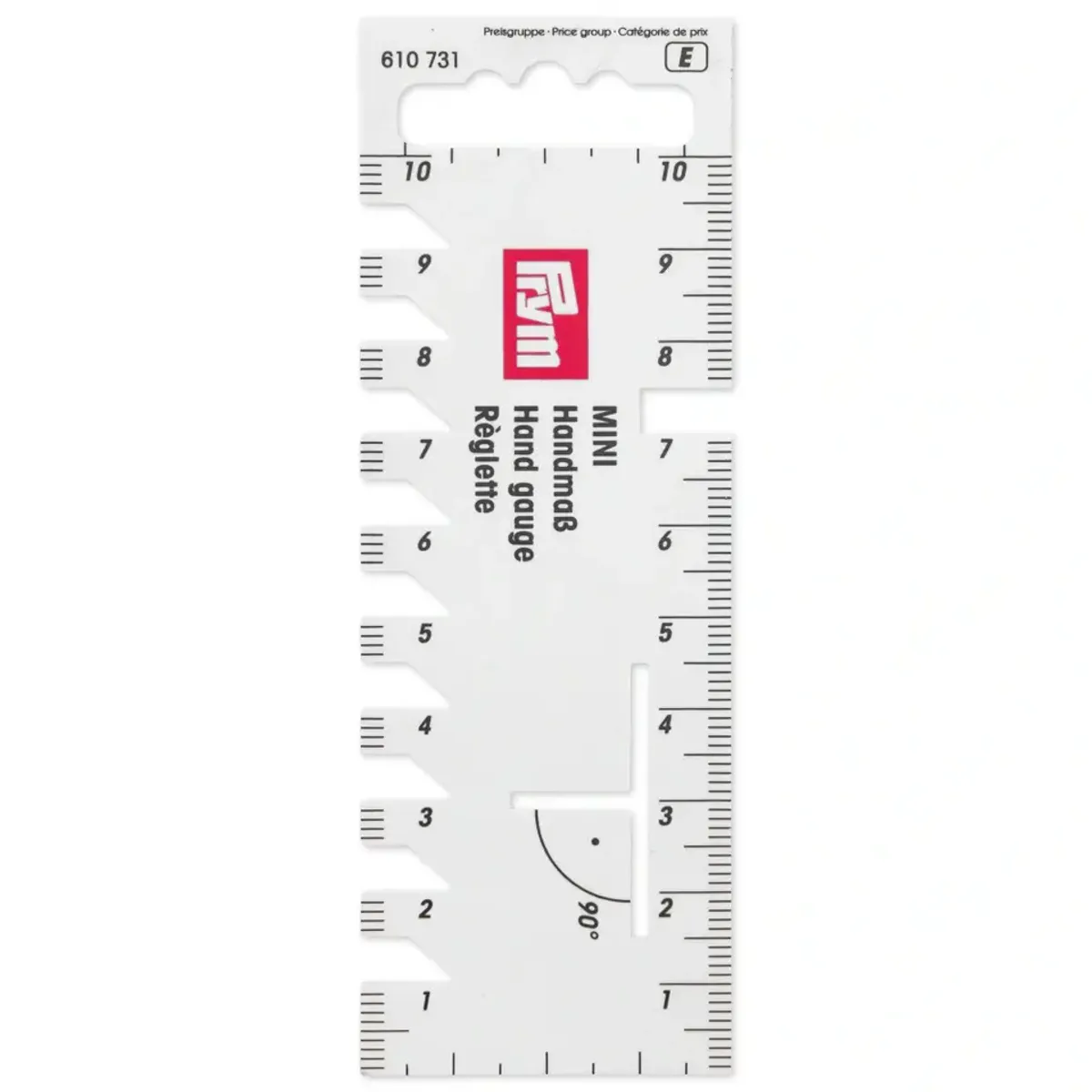 Prym Måler MINI - 1-10cm 610731