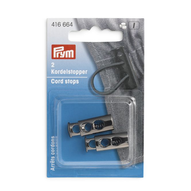 Hovedbilde Prym Snorstopp 2-HULS GUNMETAL 26 MM X 9,7 MM (2 STK) 416664