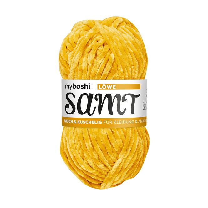 Hovedbilde Myboshi Samt Chenillegarn 100m - 813 Lion