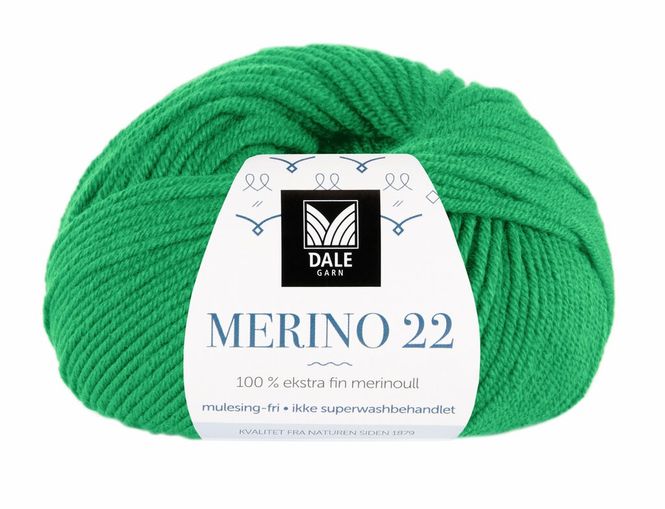 Hovedbilde Merino 22 - Skarp grønn 2031