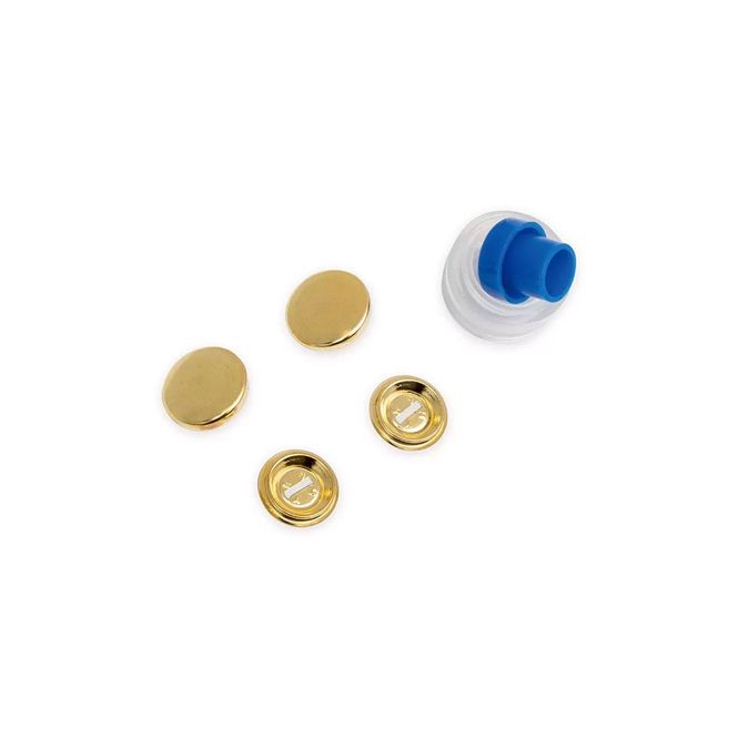 Hovedbilde Prym Cover buttons 19mm 5stk Gull 323216