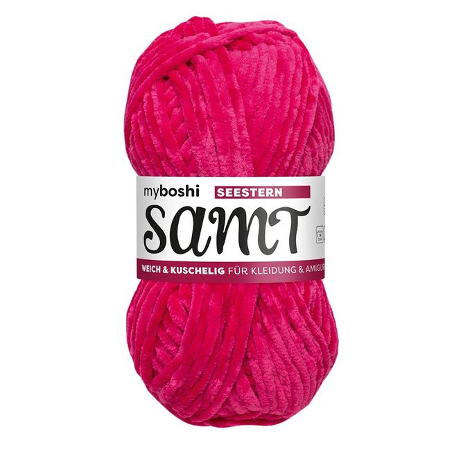 Hovedbilde Myboshi Samt Chenillegarn 100m - 876 Starfish