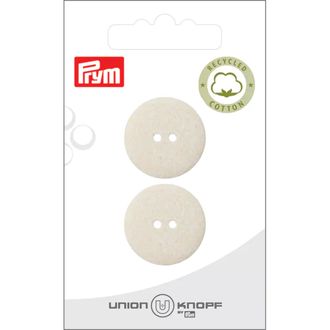 Hovedbilde Prym Knapper 452594 - 4-hull 23mm 14 Krem - 2stk