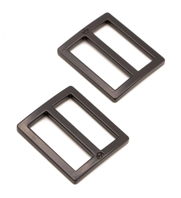 Hovedbilde By Annie 1" Widemouth slider - Black Metal 2stk