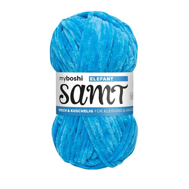 Hovedbilde Myboshi Samt Chenillegarn 100m - 851 Elephant