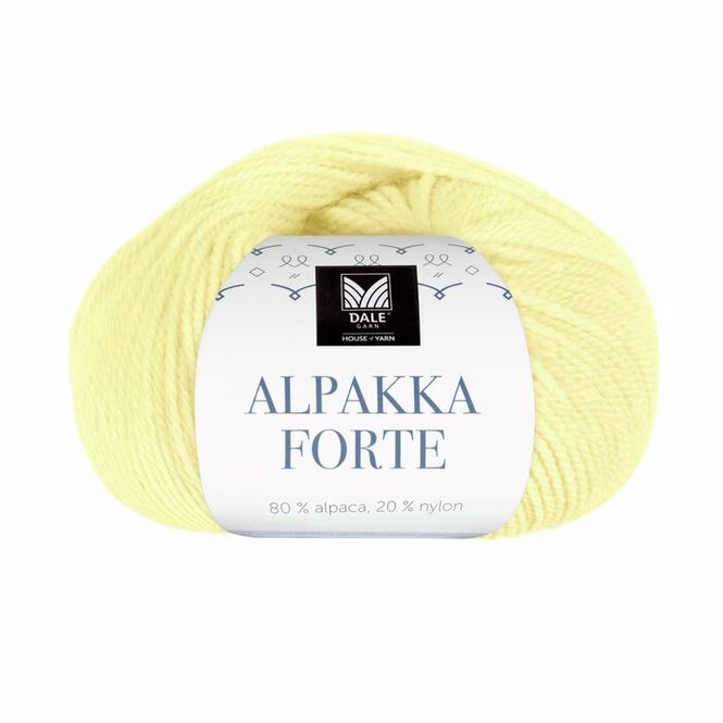 Hovedbilde Alpakka Forte - Frg: 747 Lys gul