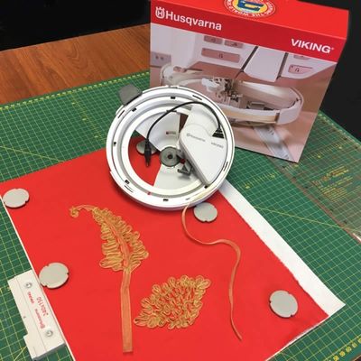 (22A2) Husqvarna Ribbon Embroidery Attachment